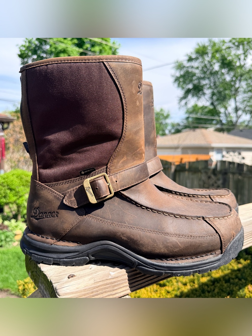 Danner Men's Sharptail 10" Rear-Zip waterproof hunting boots 11.5